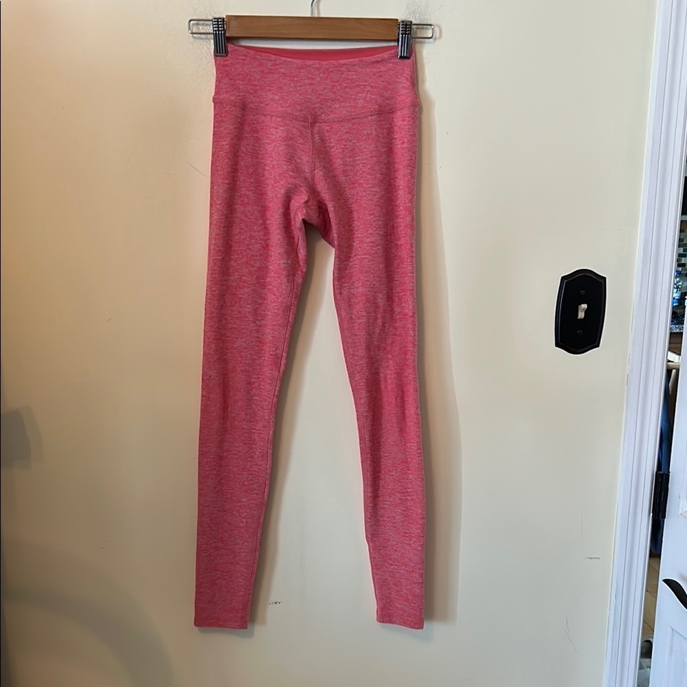 Beyond Yoga Pink Space Dye Leggings High Waist Size XS